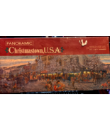 Springbok Hallmark Christmastown USA 13x40 Panoramic 700 Pc Jigsaw Puzzle - $14.73