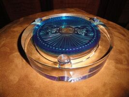 Heavy Glass Clear Ashtray  NIB image 6