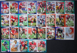 1991 Score San Francisco 49ers Team Set of 29 Football Cards With Supplemental - £7.05 GBP