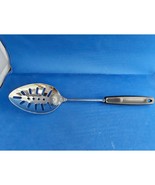 Vintage Foley Stainless Steel (USA) Slotted Serving Spoon w/Black Handle... - €9,38 EUR