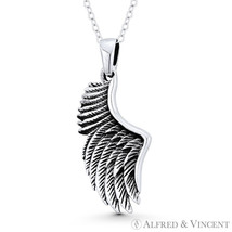 Guardian Angel Protection Charm 925 Sterling Silver Eagle Bird Wing Luck Pendant - £22.31 GBP+