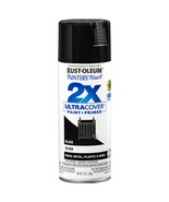 Rust-Oleum Painter&#39;s Touch Ultra Cover 2X Spray Paint 12oz-Gloss Black - $33.84