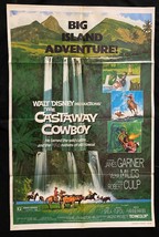 Castaway Cowboy Original One Sheet Movie Poster Disney 1974 - £35.37 GBP