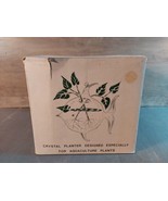 Vintage Rare Crystal Plantarium Angel FIsh Hanging Handcrafted Balos Aqu... - £221.37 GBP