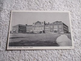 Toledo Ohio Waite High School Postcard  1930-44 Unposted NOS - $15.83