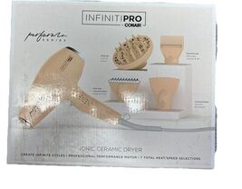 Damaged Box -Conair InfinitiPRO Performa Series Ionic Ceramic Hair Dryer - $41.45 CAD