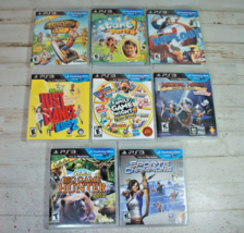 Lot of 8 PS3 PlayStation Move Games Family Game Night Just Dance Kids Ca... - £21.52 GBP