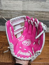 Franklin Baseball Glove RTP 9 1/2&quot; Right Handed Throw Pink &amp; White 4773A... - £4.74 GBP