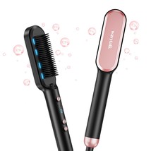 Wavytalk Hair Straightener Brush,Sleek Sweep Ionic Straightening Brush w... - $36.42