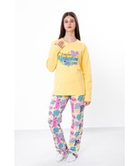 Teen Girls’ Sleepwear Set – Long Sleeve Top with Print &amp; Elastic Pants, ... - $642.05 MXN+