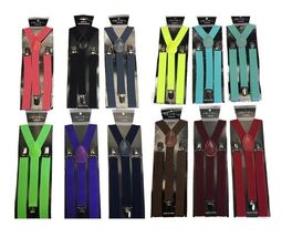 Mens/Womens Clip-on Braces Elastic Y-back Suspenders - $3.49