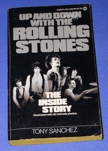 THE ROLLIN STONES PAPERBACK BOOK VINTAGE 1980 FIRST PRINT MICK JAGGER RI... - £23.50 GBP