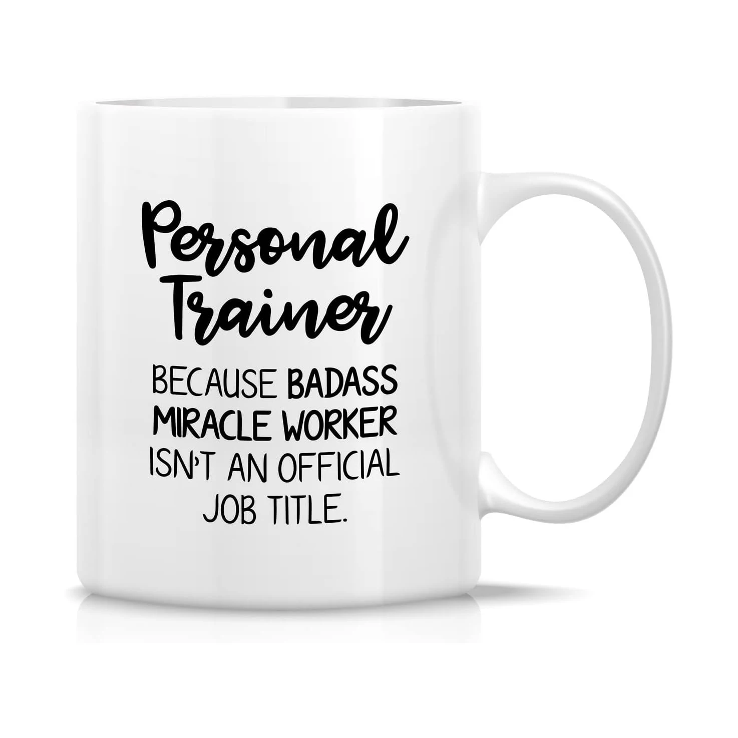 Personal Trainer World&#39;s Best Fitness Trainer Coffee Mugs Sarcasm Weightlifting  - £15.86 GBP