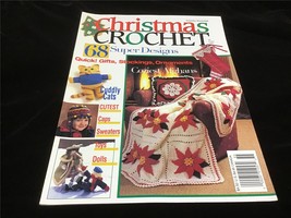 Christmas Crochet Magazine 1995 68 Super Designs, Coziest Afghans - $12.00