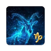 2 PCS Zodiac Capricorn Coasters - $14.90