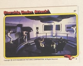 Star Trek 1979 Trading Card #47 Starship Under Attack - $1.97