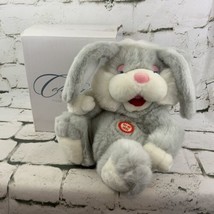 House Of Lloyd Tickle Me Bunny Animated Toy Gray Plush - New with Box  - £19.73 GBP
