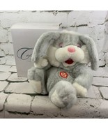 House Of Lloyd Tickle Me Bunny Animated Toy Gray Plush - New with Box  - £19.37 GBP