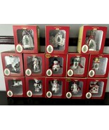 Spode Christmas Tree Ornaments: Snowman w/Blt Hat, Peace Disk, etc-CHOOSE - $474.22 MXN