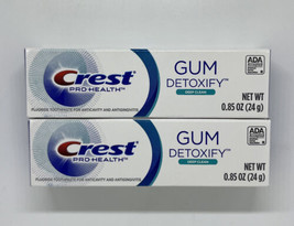 (2) Crest Gum Detoxify Deep Clean Travel Toothpaste 0.85oz Each - £9.66 GBP