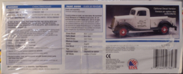Revell 85-7627 '37 FORD PICKUP 1:25 Scale Plastic Model Kit 109-Piece Sealed image 5