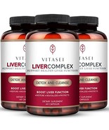 Vitasei Liver Health Formula Supplement Natural Antioxidant Milk Thistle... - £99.91 GBP
