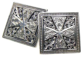 Gerochristo 7101 - Sterling Silver Medieval Cross Cufflinks  - £235.90 GBP