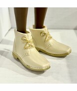 BARBIE&#39;S  KEN FASHIONISTA DOLL TAN LACE UP SQUARE TOE BOOTS ONLY - $196.33 MXN