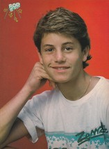 Kirk Cameron teen magazine pinup clipping mag Bop PIX  gold necklace tee... - $3.50