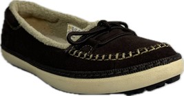 TIMBERLAND Women&#39;s Brown Faux fur Suede Slip-on Casual Shoes Size 6, 8452A - £33.69 GBP