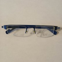 Just Eye Fashion D.Blue/Green Half Rim Eyeglasses Frames J-CH1002 48 Col.B - £43.06 GBP