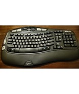 Logitech K350 Wireless Wave Ergonomic Keyboard- NO USB - $14.84