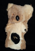 M &amp; H Levy Australian Koala Bear 10&quot; Kangaroo Soft Toy Plush Hand Puppet... - $12.95