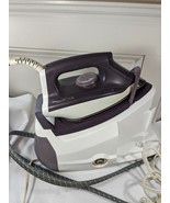 ROWENTA Perfect Steam Station Iron DG8520 Microsteam Eco Energy Purple F... - $90.00