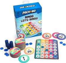 Pack Go Bingo Game from Outdoor Games Kids Games Yard Games Portable Rainbow Bin - £15.62 GBP