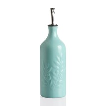 Ceramic Olive Oil Dispenser Bottle, 20 Oz Relief Opaque Oil Cruet Protec... - £27.76 GBP