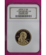 2000 S PR 69 Sacagawea Dollar Native American NGC Certified Authentic Sl... - $28.70 CAD