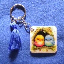 It's for the Birds - Cute Handmade Keychain  - $15.00