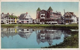 Belmar New Jersey~Brunswick HOTEL~1915 Postcard - £9.52 GBP