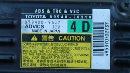 Lexus Toyota Stability Skid Control Computer Module Abs Trc Vsc 89540-50210 image 3