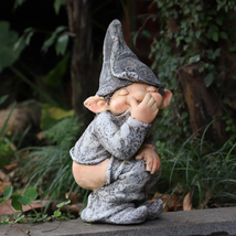 Peeing Gnome Naughty Garden Gnome for Lawn Ornaments, Indoor or Outdoor ... - £19.78 GBP