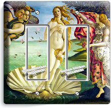 Birth Of Venus Sandro Botticelli Light Switch 2 Gfci Plates Home Room Art Decor - £9.50 GBP