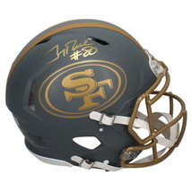 Jerry Rice Autographed San Francisco 49ers Authentic Slate Speed Helmet Fanatics - £558.84 GBP