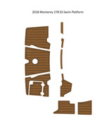2018 Monterey 278 SS Swim Platform Step Pad Boat EVA Foam Teak Deck Floo... - $370.00