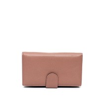 SC  Solid Color Real Leather Women Wallets Design  Multi Card Holders Purses Lad - £151.90 GBP