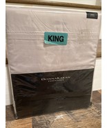 Donna Karan Essentials DUSK King Flat Sheet $164.00 ~ New ~ - $45.00
