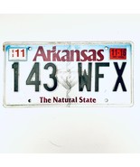 2016 United States Arkansas Natural State Passenger License Plate 143 WFX - $229.01 MXN
