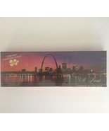 Saint Louis Gateway To The West SEALED 500 Pc Panoramic Puzzle 12x36&quot; Im... - £19.33 GBP