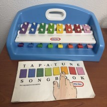 Vintage 1985 Little Tikes TAP A TUNE Xylophone/Piano Toy with Complete Songbook - £18.18 GBP