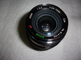 Sakar Zoom 1:3.5 F=28-70MM Lens - £22.58 GBP